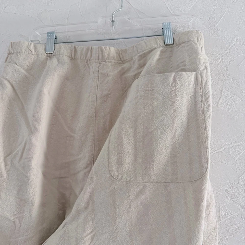 Free People Celine Slouchy Capri Pants - sz L - Picture 6 of 6